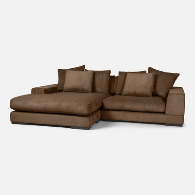 Hoekbank ribfluweel
